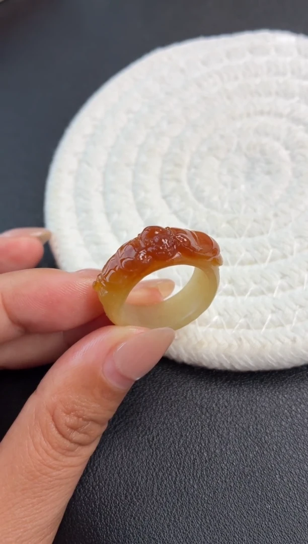 未镶嵌定制翡翠戒指