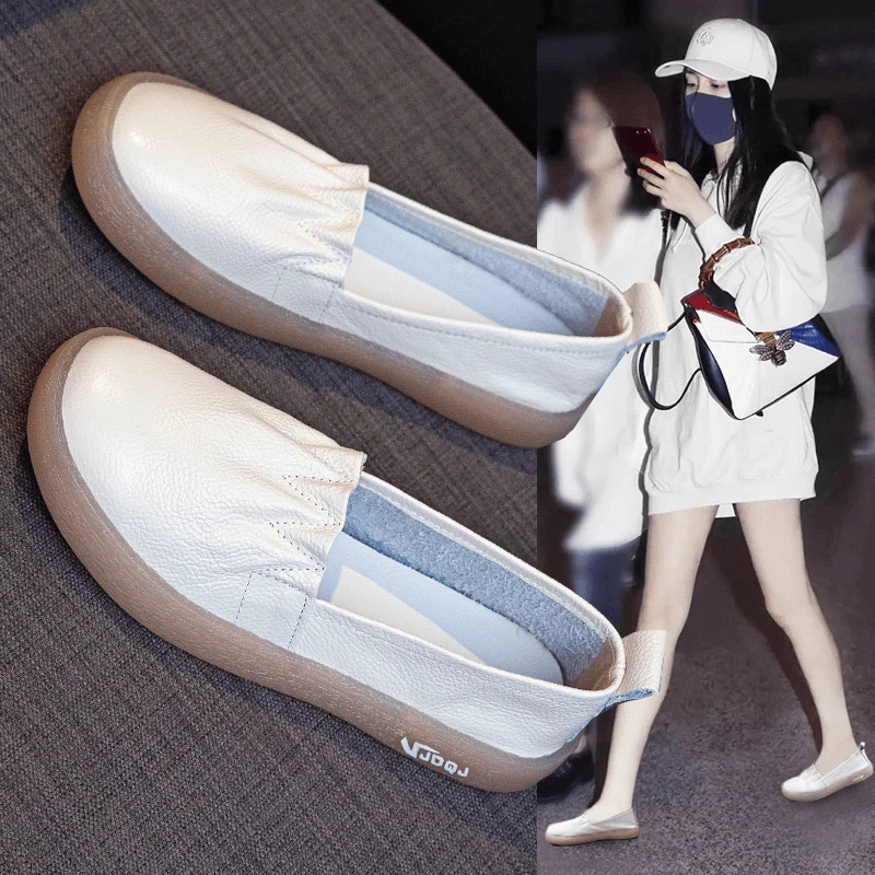 2698新款软底舒适百搭一脚套时尚妈妈鞋