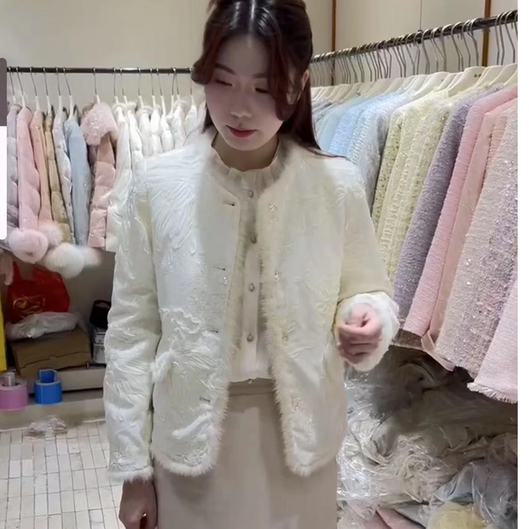 98965女士国风外套