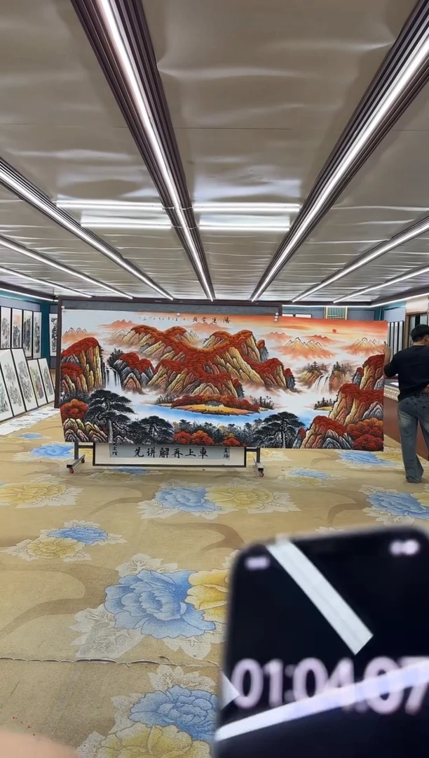 绘画临****厂DC  刘雪红-大丈二-山水国画