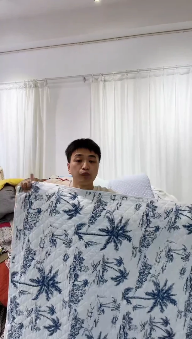 棉90*200纯棉床盖27号微瑕
