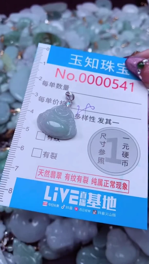 吊坠(不含链)未镶嵌翡翠541