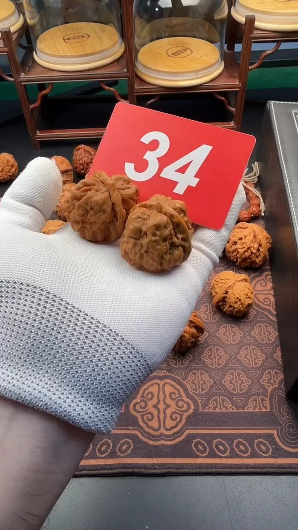 把件文玩核桃38延庆蛤蟆头