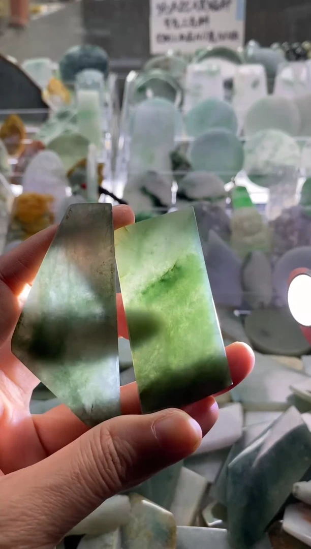 散珠翡翠翡翠A货09