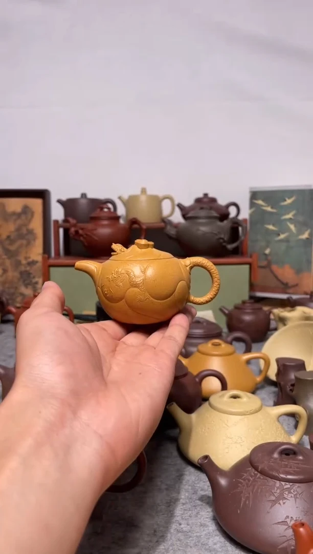茶壶紫砂梦****诗希恩 鱼化龙