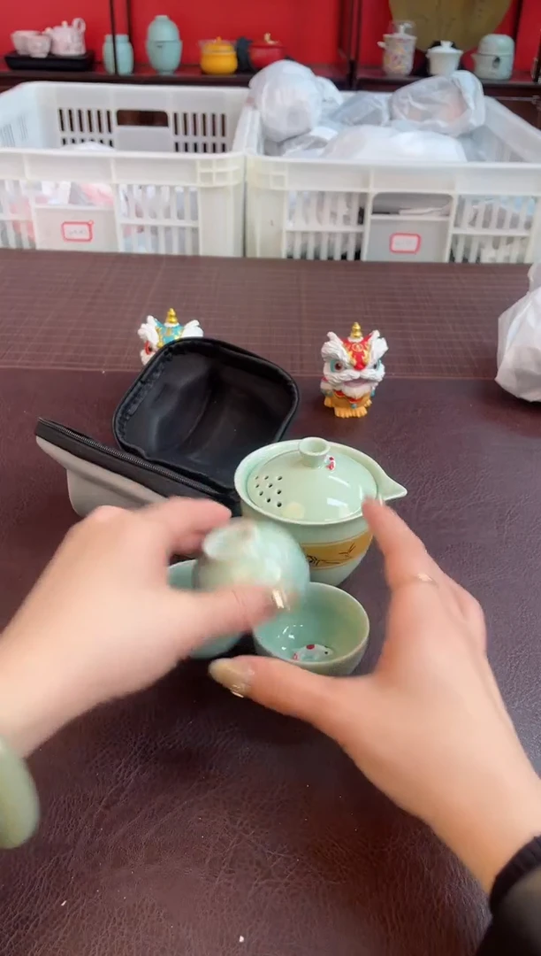 【闪购商品】瓷片【沉鱼茶器】清货底价 库存单一