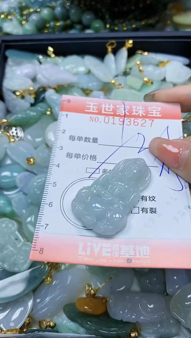 【闪购商品】翡翠颈饰未镶嵌闪购商品00193627多样性发其一