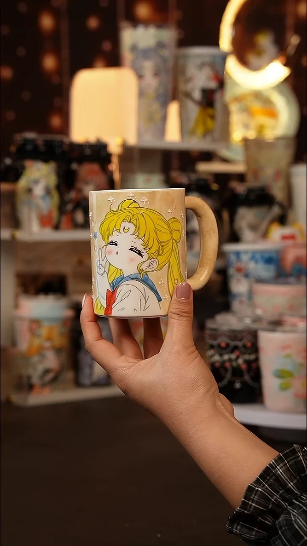 (玉泥）景德镇手工手绘文创陶瓷杯