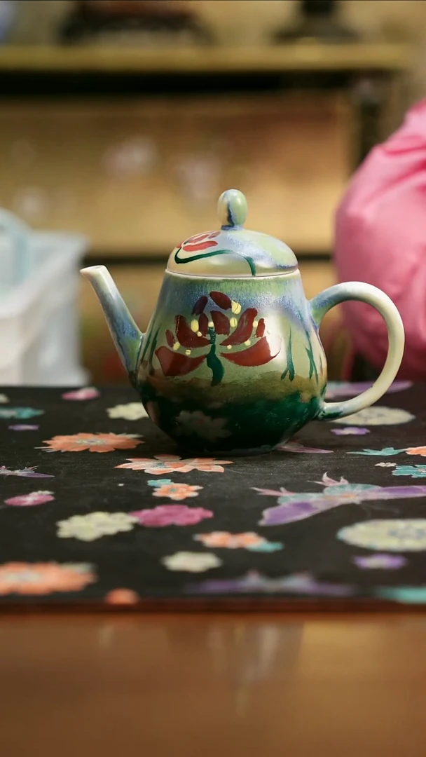 景德镇陶瓷杯碗柴烧多人