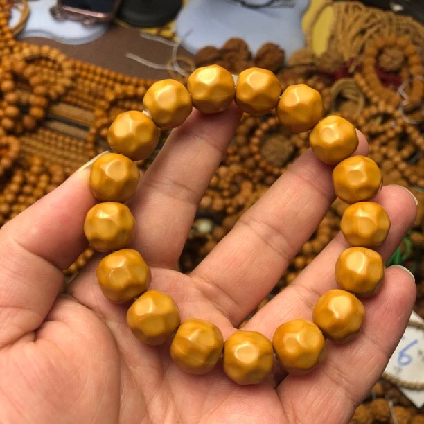 猴头奶酪无相1.4-1.5左右猴头核桃手串小精品文玩光面