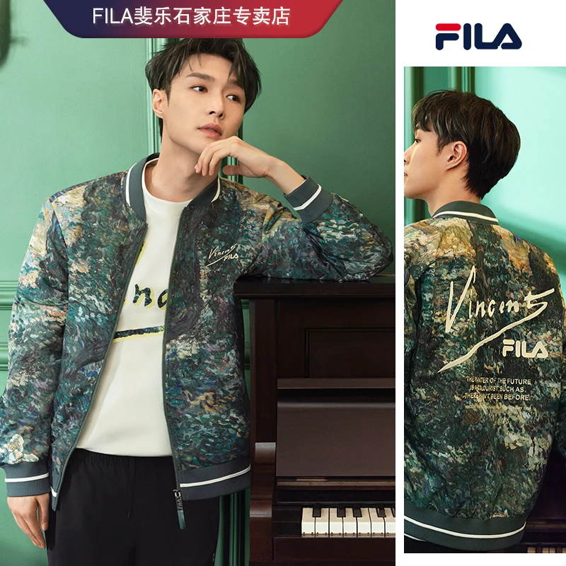FILA/斐乐 春季新款长袖【张艺兴同款梵高联名潮流外套】F11M318703