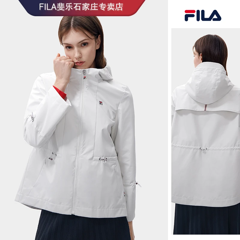 FILA/斐乐女士春秋款【经典商务时尚休闲百搭】梭织外套F11W311701