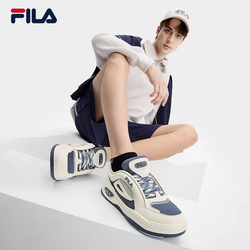 Fila/斐乐MIX2舞动鞋厚底情侣运动透气低帮百搭板鞋F12M432202F