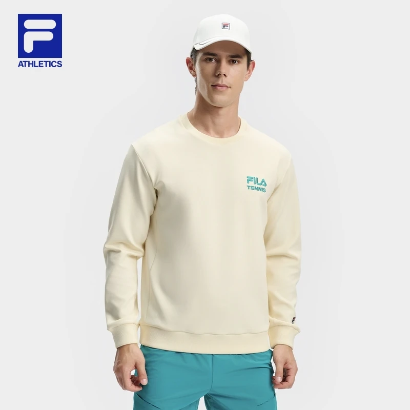 Fila/斐乐男【运动舒适针织卫衣】夏季百搭时尚休闲上衣A11M433208F