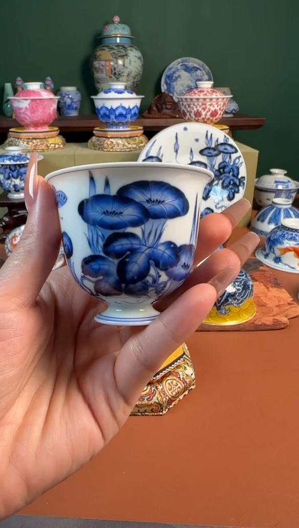 【闪购商品】杯洪印幕明 牵牛花 小杯杯