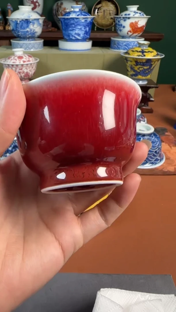 【闪购商品】杯福利 郎红 撇口 杯杯。