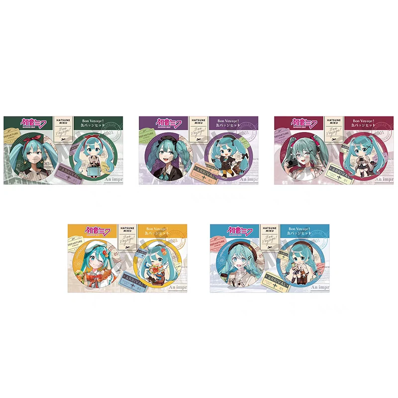 《初音未来》miku V家徽章套组吧唧 日谷现货