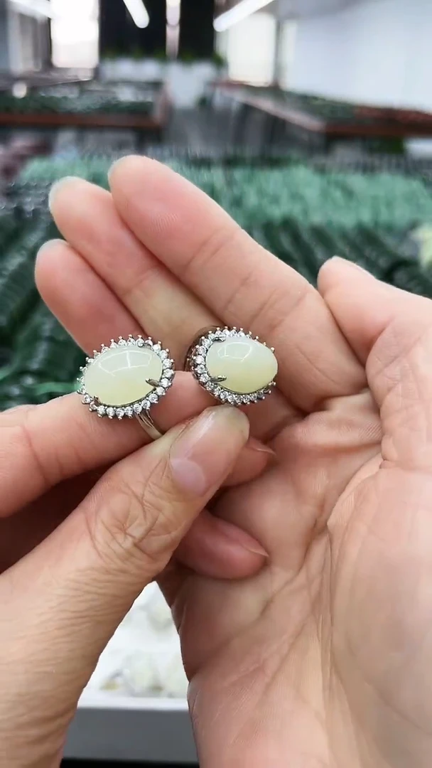 【闪购商品】和田玉·未镶嵌戒指多样性发货拍一发一