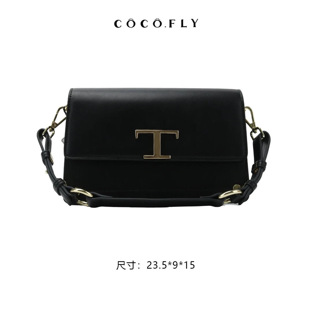 时尚女包手提单肩斜挎包WG-2380-黑色