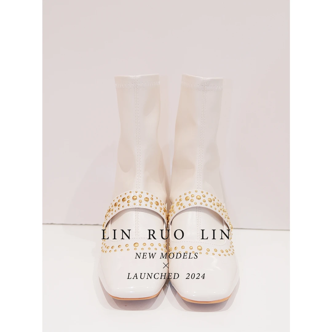 LRL秋冬时尚轻奢高跟百搭舒适不加绒短靴长靴RLSC02435