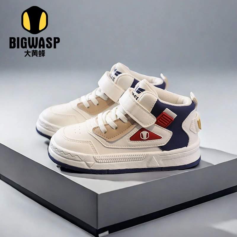 大黄蜂童鞋儿童鞋子女孩小孩鞋子男儿童运动鞋男孩鞋高帮男童板鞋