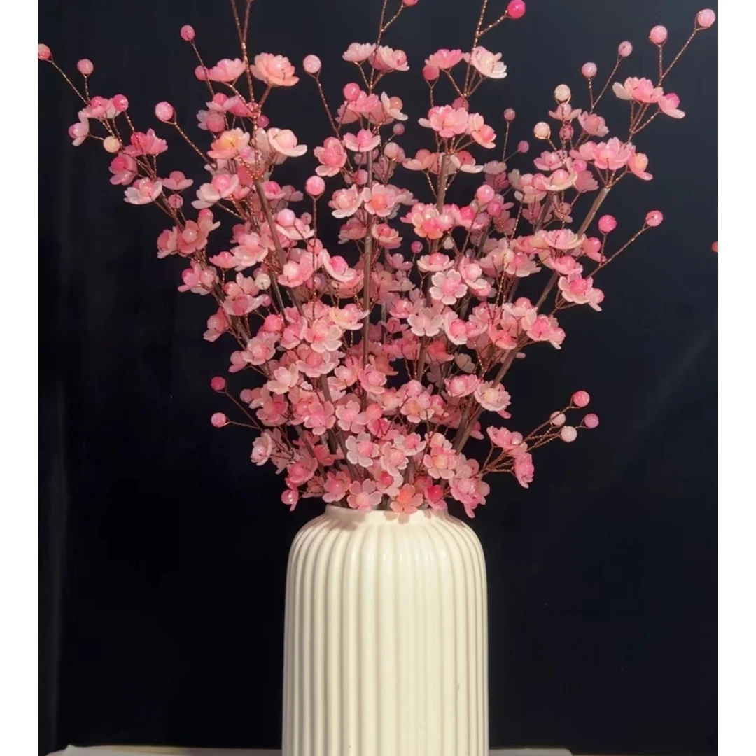 2瓶浪漫樱花（中桌摆）DIY 材料包