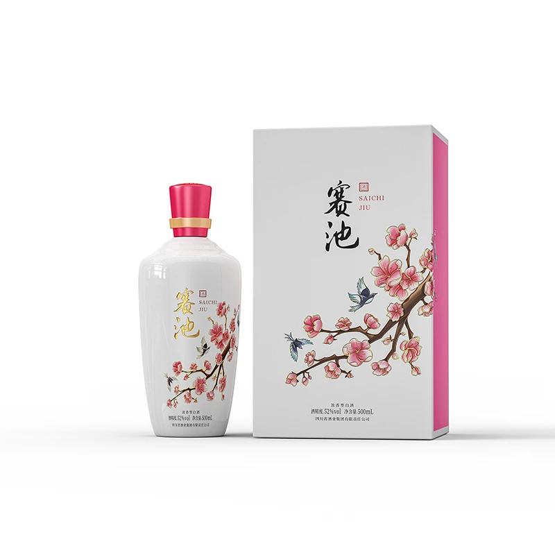 赛池梅花酒52° 【川酒集团大型国有企业出品】成大事喝赛池52度