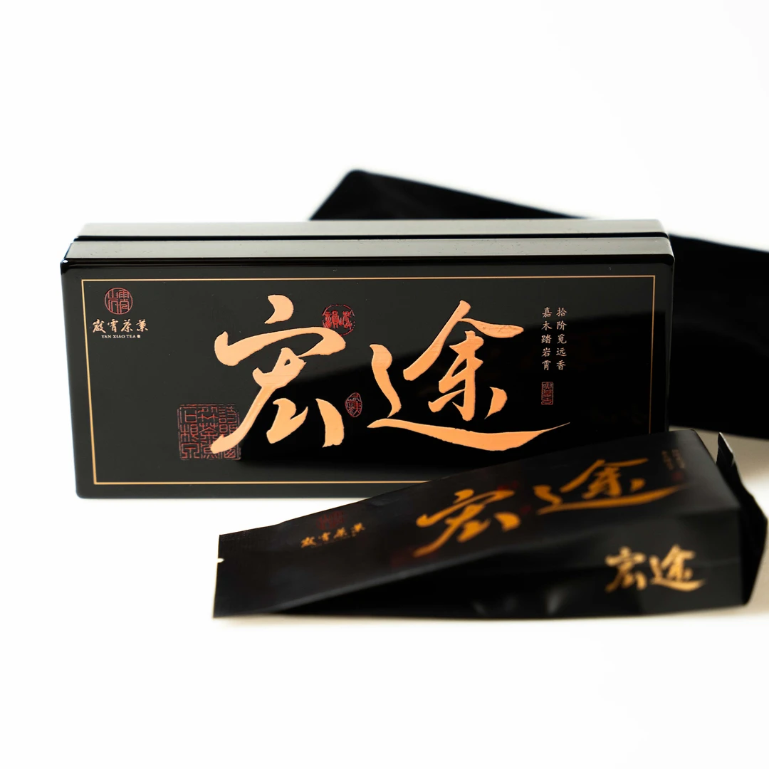 岩霄《宏途》武夷岩茶 1泡装10g 岩骨花香 岩霄天花板 赠天鹅绒布袋