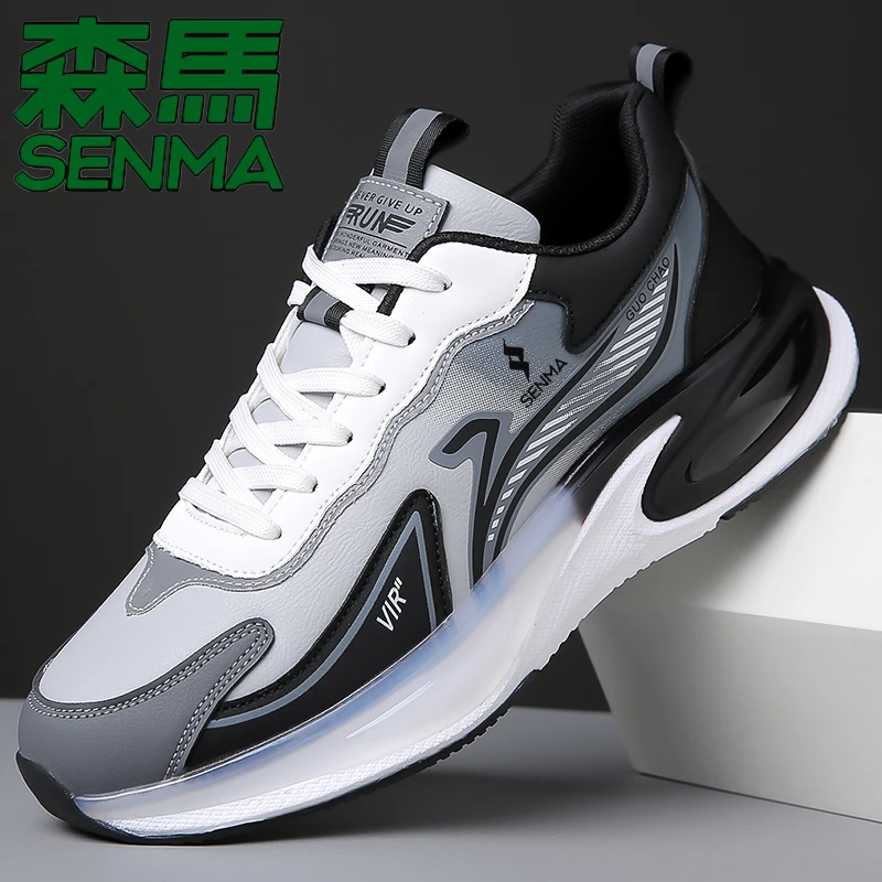 SENMA/森马男士运动休闲鞋新品爆款百搭透气时尚软底学生跑步潮鞋