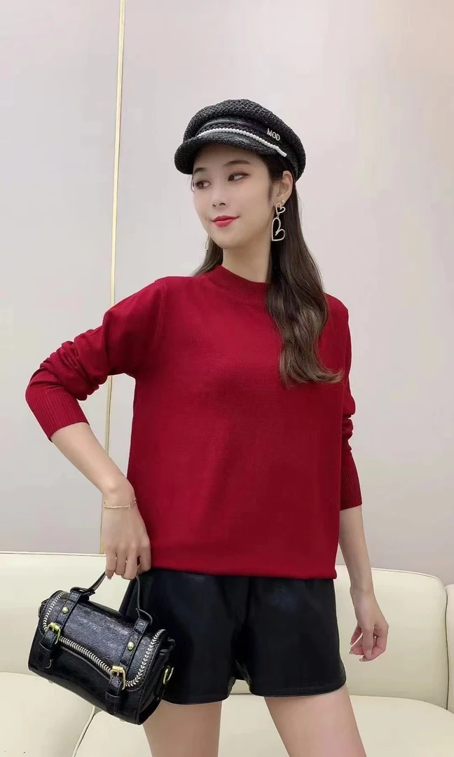 打底衫不起球不掉色百搭