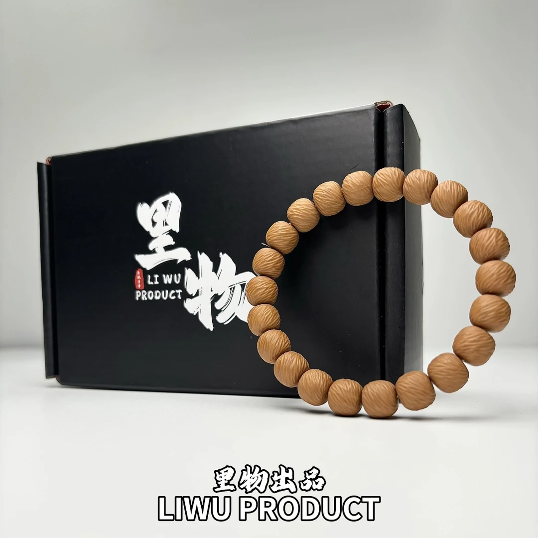 【里物出品】云锦全品款纯手工雕刻猴头核桃立体感纹路一条可毕业