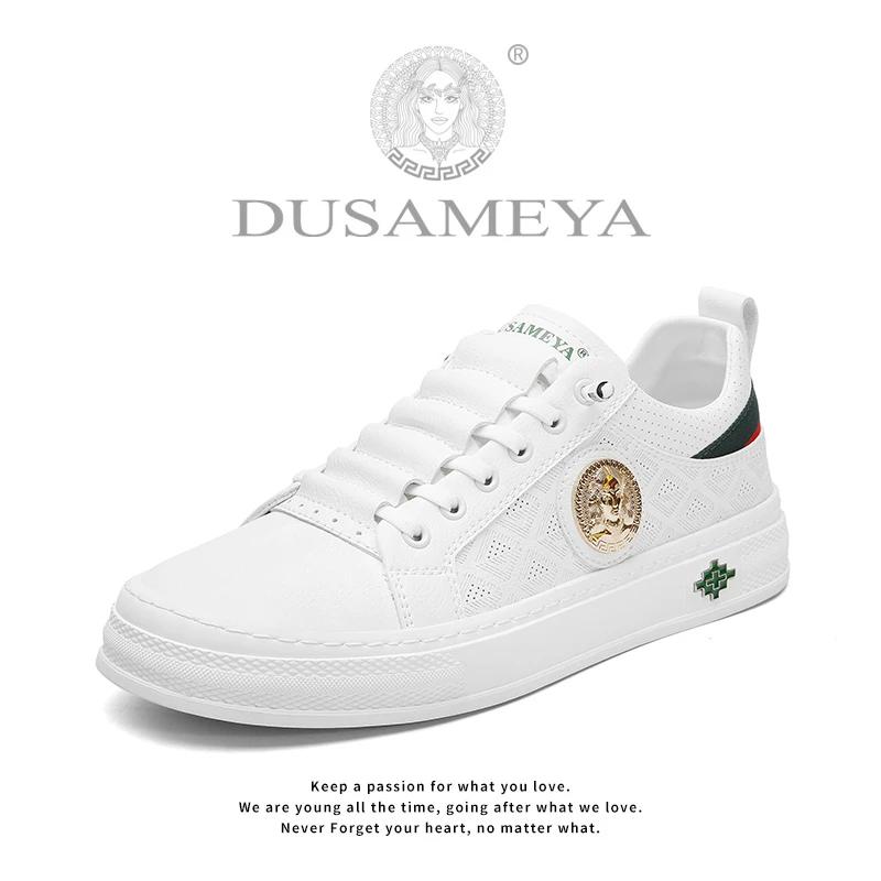 杜莎米娅【夏季透气】休闲板鞋情侣款百搭潮鞋平底防滑耐磨正品新款