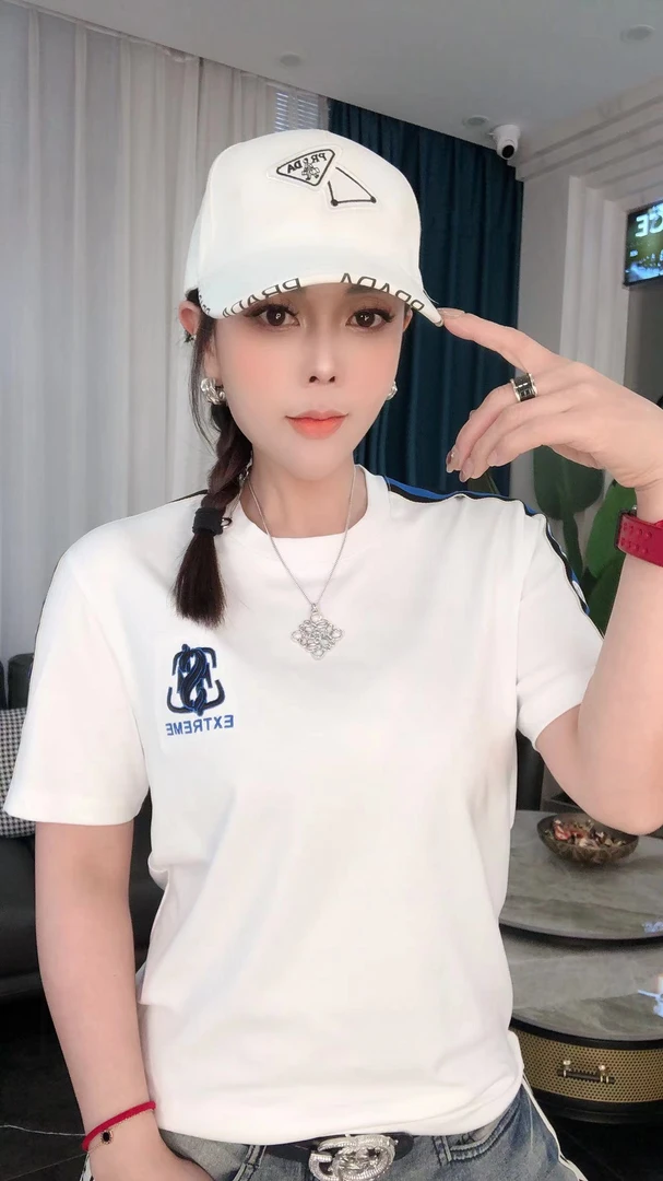 EXTREME SPACE春潮品时尚轻奢高端潮流休闲短袖D012