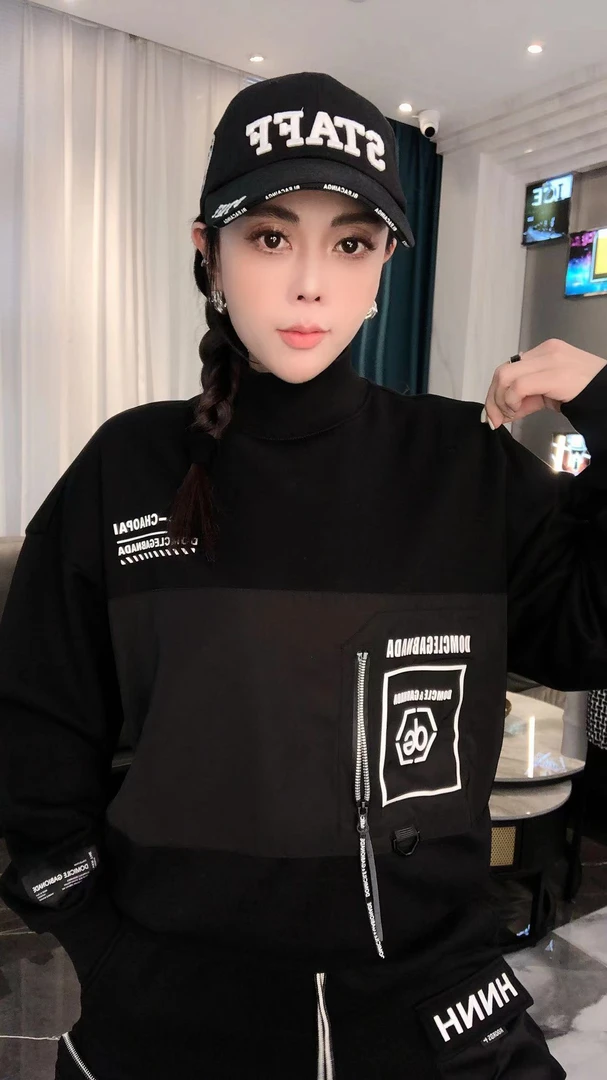 DG设计师设计款秋冬潮品时尚轻奢潮流休闲长袖卫衣W0891