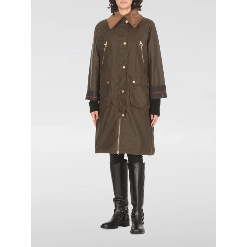 BARBOUR EBBERSTON WAX 长款限量款油蜡风衣夹克