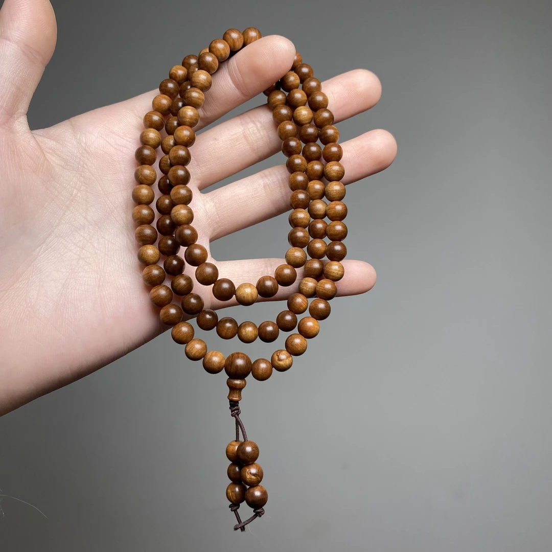 老山檀香0.6-108黑肉虎皮纹沉水回流料