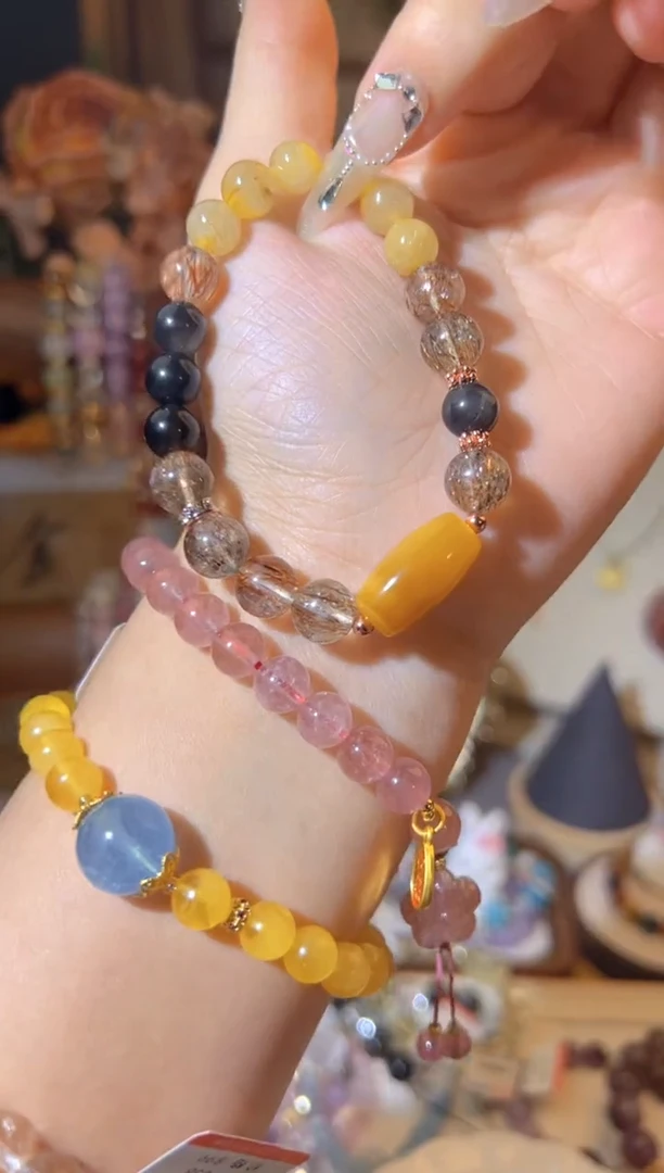 【闪购商品】水晶手串未镶嵌多样性发货一个