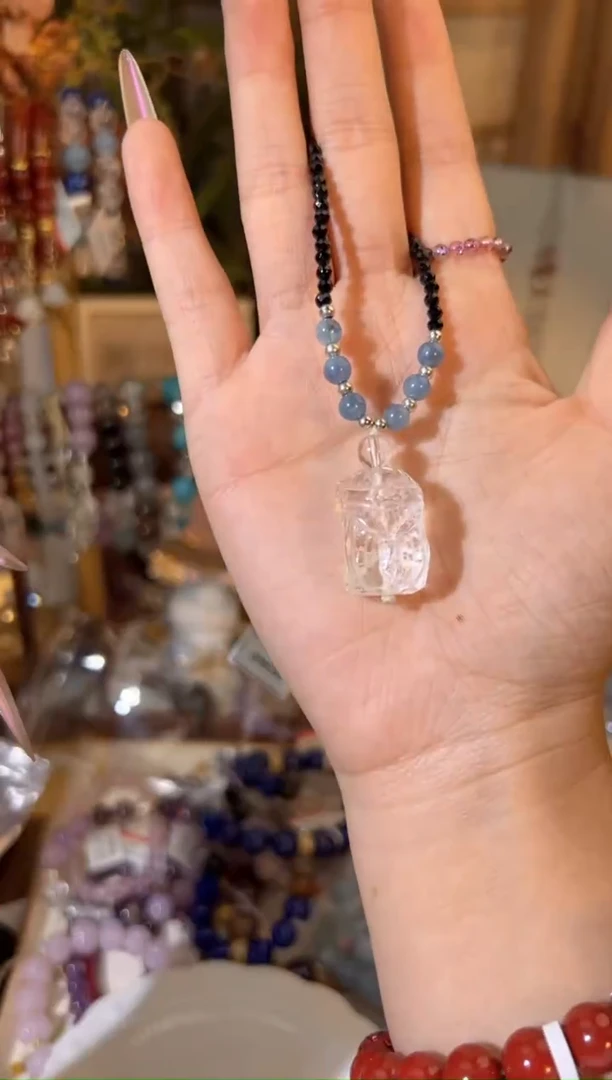 【闪购商品】水晶项链未镶嵌多样性发货一个