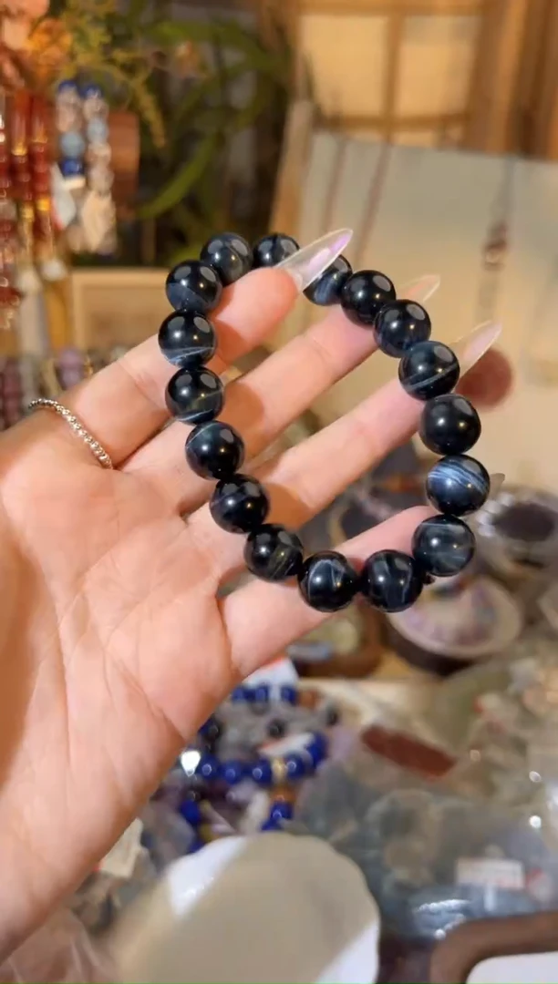 【闪购商品】木变石（虎睛石）手串未镶嵌多样性发货一个