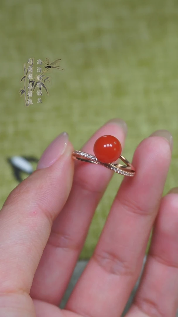 【闪购商品】南红玛瑙戒指未镶嵌128工厂抛货！理性消费！