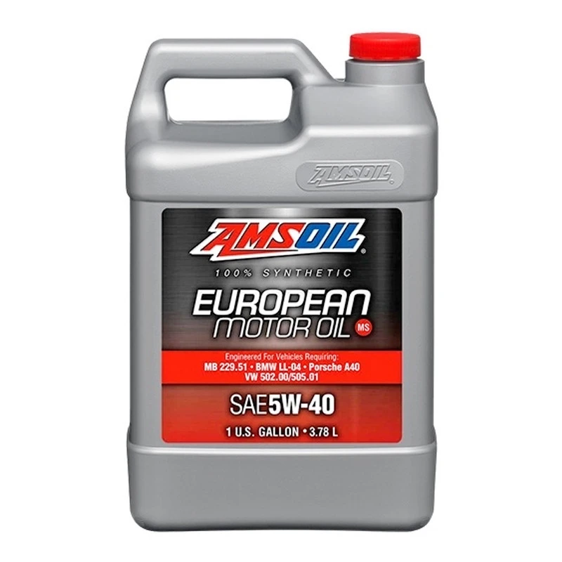 安索欧规5W-40全合成机油中灰分适用大众奥迪宝马奔驰柴汽油5W40
