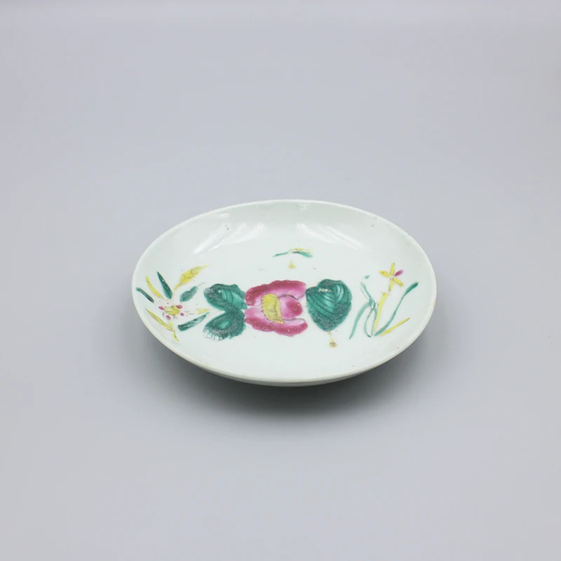 1620古陶瓷-晚清民国粉彩小盘