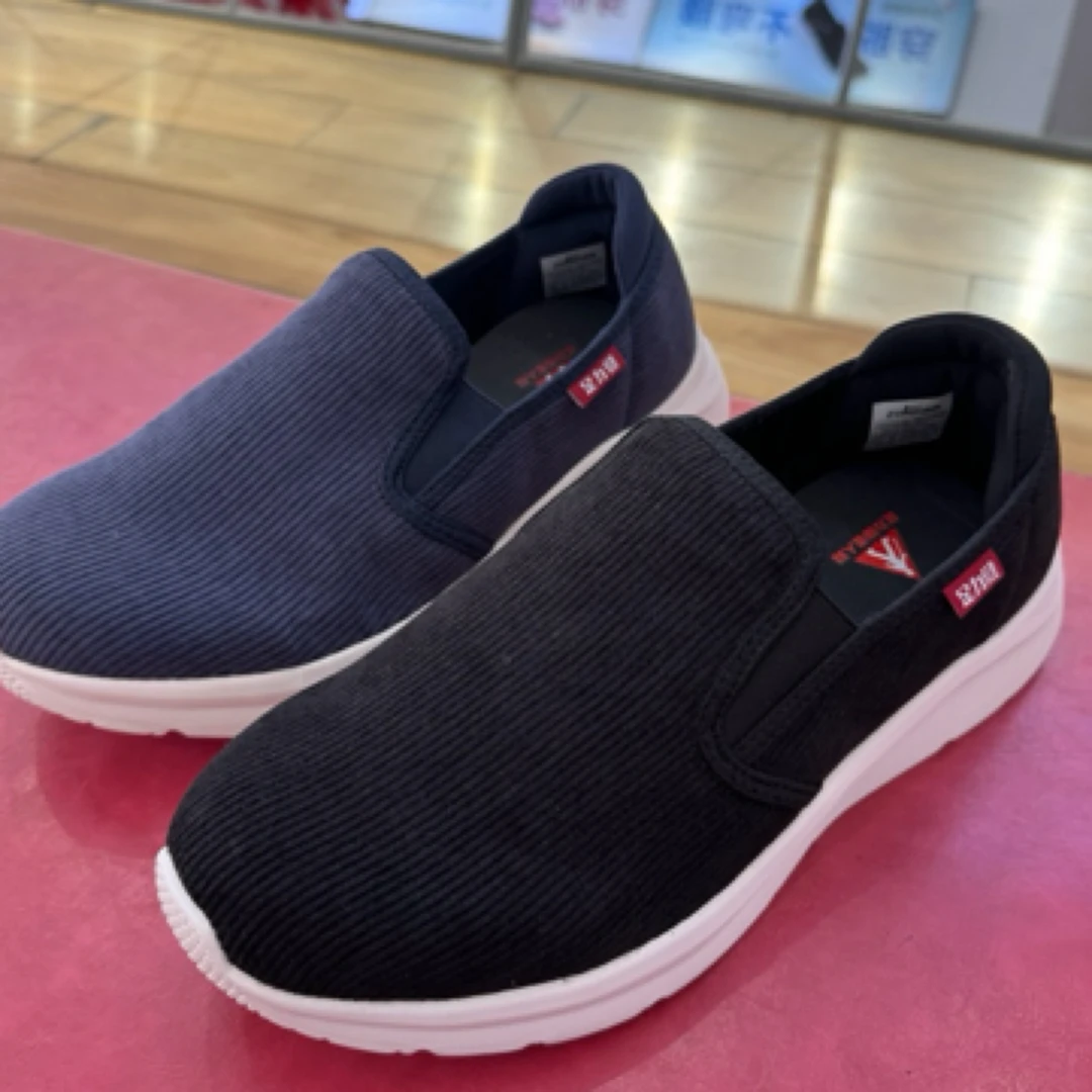 足力健老人鞋男士加绒加厚爸爸鞋（尺码偏小需要拍大一码）