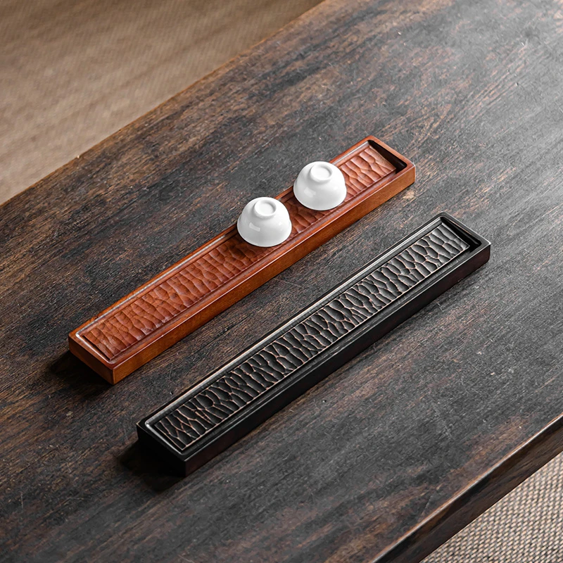 实木手工茶杯架茶道沥水桌面高端功夫茶具复古干泡台配件