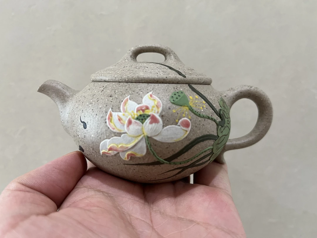 国工吴超作品 夏趣 段泥 180CC