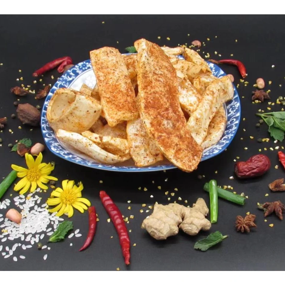 马荣平油炸香酥牛皮原味/麻辣40g装  开袋即食  常温密封包装干燥