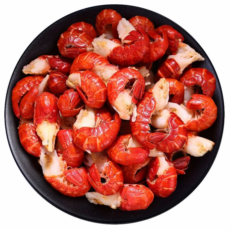 单冻龙虾尾3斤 一级无冰衣虾尾110-130粒一斤