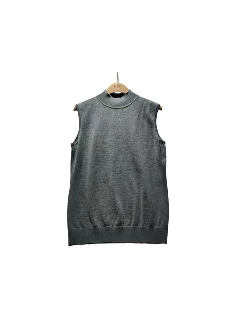 高端定制大牌设计软糯贴身无感精纺美丽诺羊毛衫轻奢时尚百搭