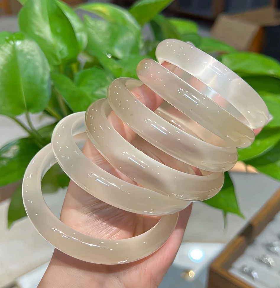 香槟金色冰透猫眼手镯轻奢气质网红少女古风ins