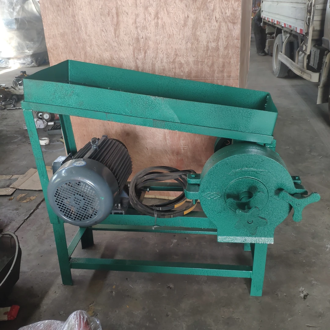 花生制糁机 油坊榨油用花生胡麻菜籽磨糁机磨糊机磨粉机